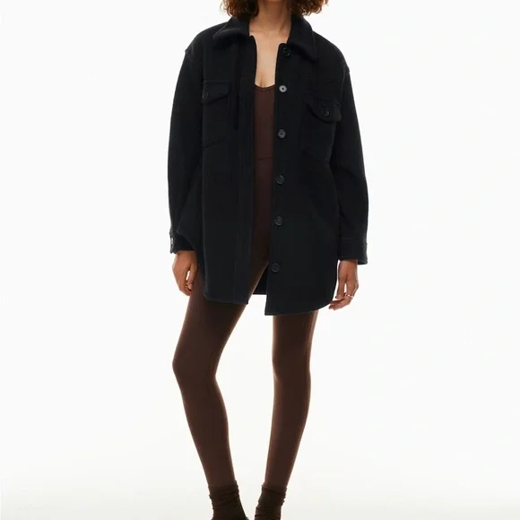 Aritzia Wilfred Free Ganna Shirt Jacket Women’s XXS - Picture 7 of 10